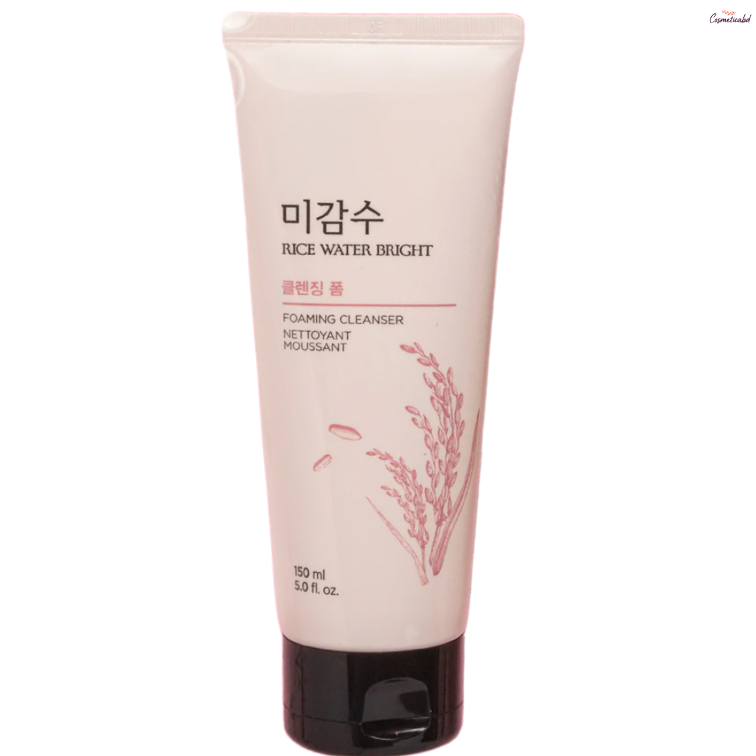The Face Shop Rice Water Bright Facial Foaming Cleanser - 150 ML